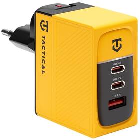 Nabíjačka do siete Tactical Nett Warrior GaN 100 W žltá

