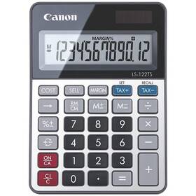 Kalkulačka Canon LS-122TS DBL EMEA sivá

