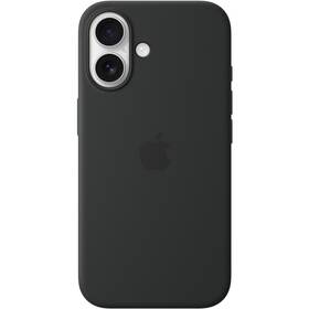  Kryt na mobil Apple iPhone 16 Silicone Case s MagSafe - čierny