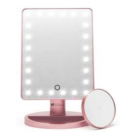 Zrkadlo kozmetické Rio MMSP 24 LED Touch Dimmable Rose Gold 
