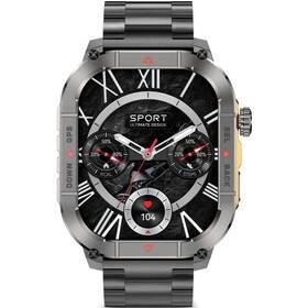 Inteligentné hodinky Aligator Watch Sport GPS čierne

