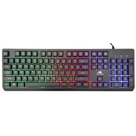 Klávesnica Baracuda STARFISH, US layout čierna

