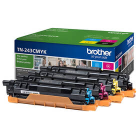 Toner Brother TN-243CMYK, 4x1000 strán, CMYK 

