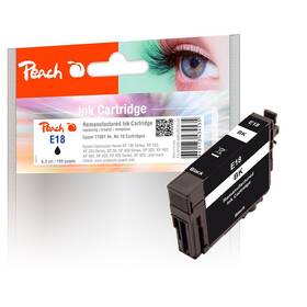 Cartridge Peach Epson 18, T1801, 190 strán čierna

