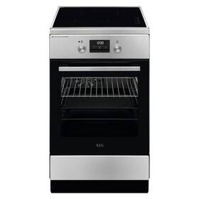 Indukčný sporák AEG CIB56491BM nerez

