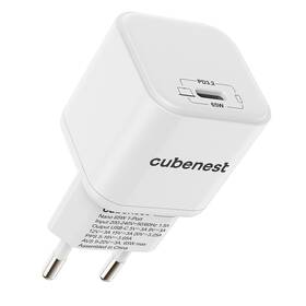 Nabíjačka do siete Cubenest PD Nano Adapter 65W N1D65 biela

