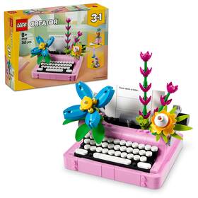 Stavebnica LEGO® Creator 3 v 1 31169 Písací stroj s kvetmi 

