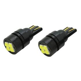 Autožiarovka Compass 4LED 3030 12V T10 (2 ks) biela

