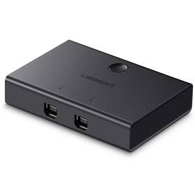 Redukcia UGREEN USB 2.0 Sharing Switch 2x1 čierna

