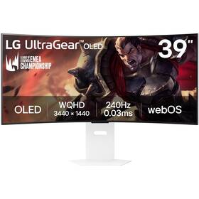 Herný monitor LG UltraGear 39GX90SA-W čierny/biely

