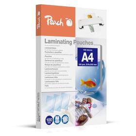 Laminovacie fólie Peach A4 (216x303mm), 100mic, 100 ks 

