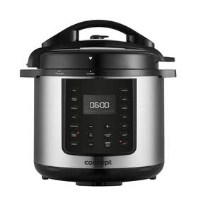 Multifunkčný tlakový hrniec Concept CK8001 čierny/nerez

