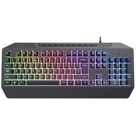 Klávesnica Trust GXT836 EVOCX, USB, US layout čierna

