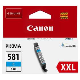 Cartridge Canon CLI-581XXL C, 282 strán 


