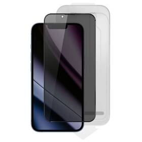 Tvrdené sklo Epico Privacy Glass 3D DF Ultra na Apple iPhone 14 Pro/15/16 s aplikátorom 

