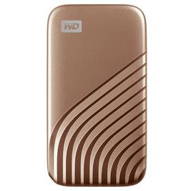 SSD externý Western Digital 2TB zlatý

