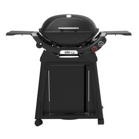Gril záhradný plynový Weber Q 2800N+ Premium Stand čierny

