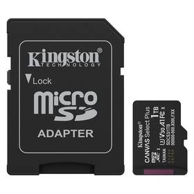 Pamäťová karta Kingston Canvas Select Plus MicroSDXC 1TB UHS-I U3 (R150/W30) + adaptér čierna

