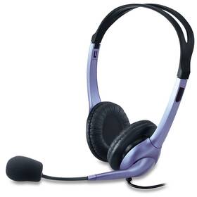 Headset Genius HS-04S čierny/strieborný

