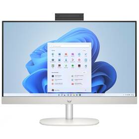 PC all in-one HP 24-cr0017nc + Game Pass predplatné na 3 mesiace biela farba
