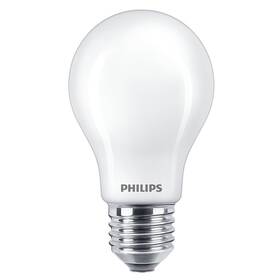 LED žiarovka Philips klasik, 10,5W, E27, teplá biela 

