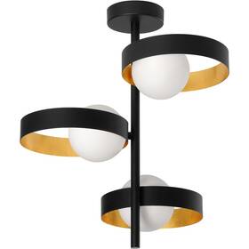 LED stropné svietidlo LEDVANCE DEME CE BK GD 3XG9 

