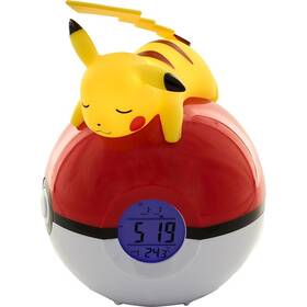 Rádiobudík Bigben POKÉMON PIKACHU čierny/biely/červený

