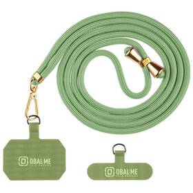 Popruh na krk Obal:Me NeckTag Allure zelený

