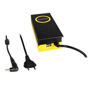 Sieťový adaptér PATONA pre notebooky MPC, Samsung, Toshiba, Winbook, 19V, 4,7 A, 90W, konektor 5,5 x3mm, výstup USB 

