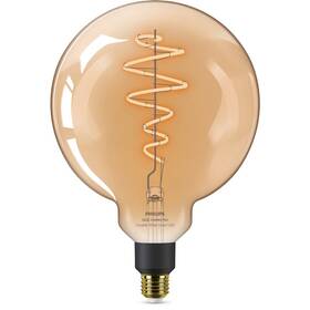 Inteligentná žiarovka Philips Smart LED Smart LED 6W, E27, jantárové sklo, Tunable White 


