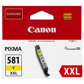 Cartridge Canon CLI-581XXL Y, 824 strán žltá

