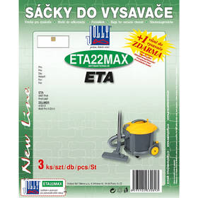 Vrecká pre vysávače Jolly MAX ETA 22 (3 ks) 

