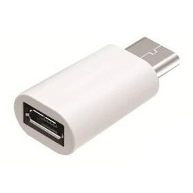 Redukcia WG Micro USB/USB-C biela

