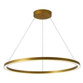 Závesné svietidlo IMMAX NEO FINO SMART 1 kruh, 80cm, 60W, Zigbee 3.0, TUYA zlaté

