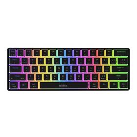 Klávesnica Genesis THOR 660 G2, RGB, Bluetooth, Gateron Red, US layout čierna


