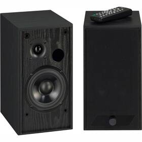 Reproduktory AQ M25 (2 ks) čierny

