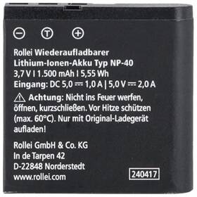 Batéria Rollei Powerflex 10x Retro / Powerflex Compact čierna

