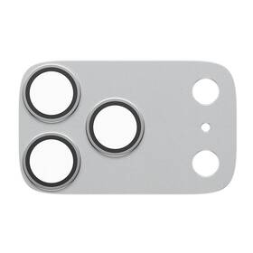 Tvrdené sklo PanzerGlass FENDER na Apple iPhone 18 Pro, ochranný hliníkový prvek fotoaparátu strieborné

