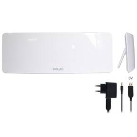 Izbová anténa Evolveo Xany 1 LTE 230/5V, 50dBi aktívna izbová DVB-T/T2, LTE filter 

