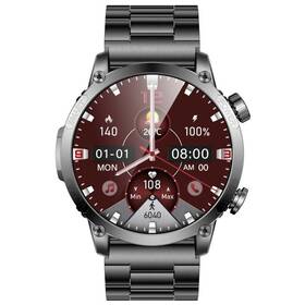 Inteligentné hodinky ARMODD Silentwatch 7 Pro GPS s kovovým řemínkem + silikonový řemínek čierne

