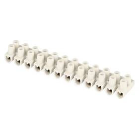 Svorkovnice EMOS ŠROUB. 12 PRV. 2,5–4MM2 32A/450V 1KS biela

