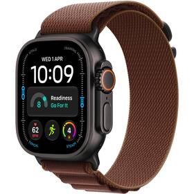 Inteligentné hodinky Apple GPS + Cellular 49 mm černý titan, burgundsky červený alpský tah - S 

