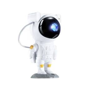 Detská LED lampička XO Projektor nočnej oblohy CF1 astronaut biela farba
