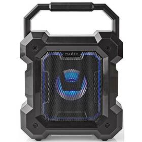 Prenosný reproduktor Nedis Boombox Future čierny

