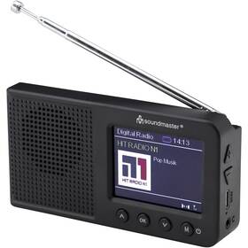 Rádioprijímač s DAB+ Soundmaster DAB175SW čierny


