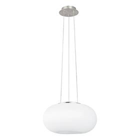 Závesné svietidlo Eglo Optica, 35 cm biele

