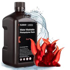 UV resin Elegoo Water-washable 2kg červená

