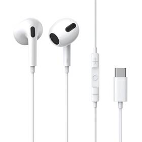 Slúchadlá Baseus Encok C17 USB-C biela

