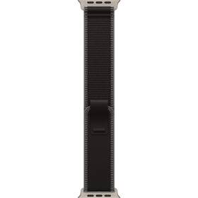 Remienok Apple 49mm čierny/uhlový trailový ťah – S/M – prírodný titán 

