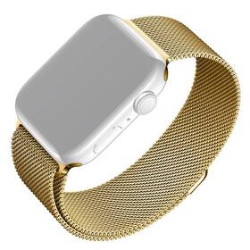Remienok FIXED Mesh Strap na Apple Watch 38/40/41mm zlatý

